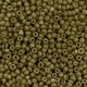 Rocalla cristal 11/0 (2mm) - Verde olivo